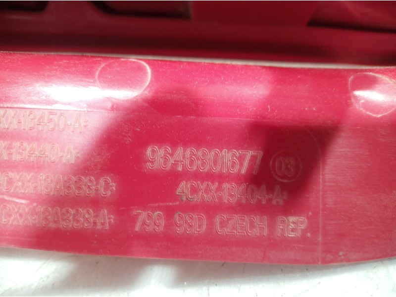 Recambio de piloto trasero derecho para citroën c4 coupe referencia OEM IAM 9646801677 9646801677 9646801677