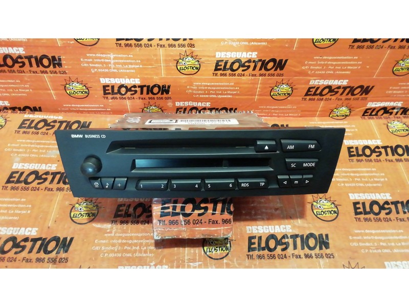 Recambio de sistema audio / radio cd para bmw serie 3 berlina (e90) 325i referencia OEM IAM 65126959145  
