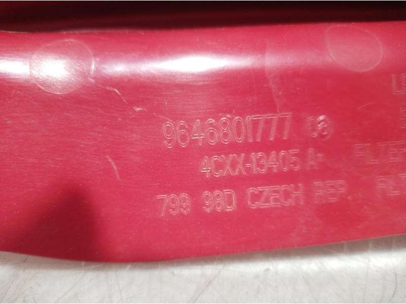 Recambio de piloto trasero izquierdo para citroën c4 coupe referencia OEM IAM 9646801777 9646801777 9646801777