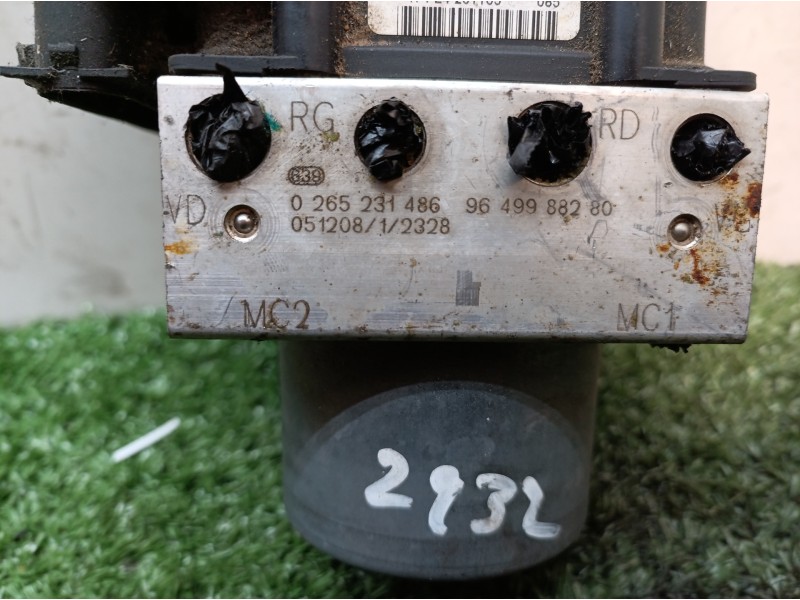 Recambio de abs para peugeot 307 berlina (s2) xt referencia OEM IAM 0265231486 0265800395 9659457180 Recambio de abs para peugeot 307 berlina (s2) xt referencia OEM IAM 0265231486 0265800395 9659457180