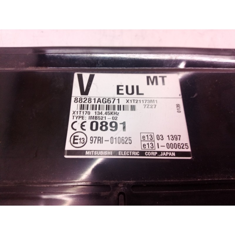 Recambio de modulo confort para subaru legacy berl. b13 (bl) 2.0 d limited referencia OEM IAM 88281AG671 88281AG671 X1T21173M1