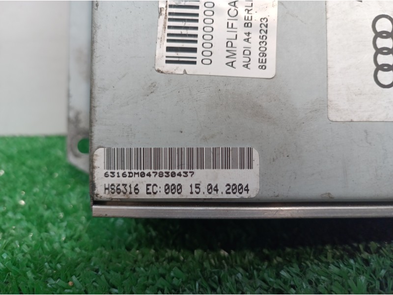 Recambio de amplificador audio para audi a4 berlina (b5) referencia OEM IAM 8E9035223 8E9035223 H86316