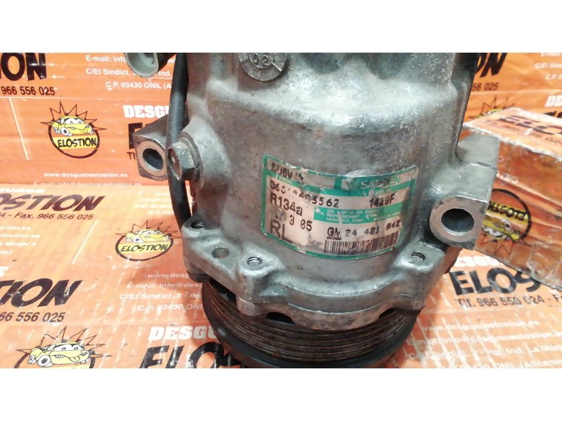 Recambio de compresor aire acondicionado para opel astra gtc sport referencia OEM IAM 24421842  
