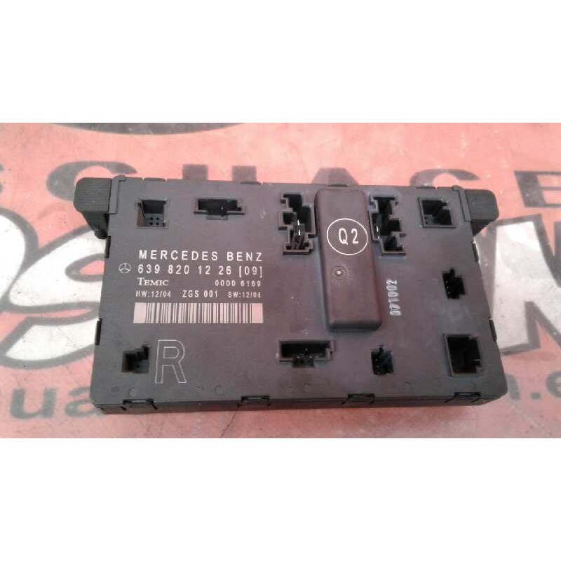 Recambio de centralita cierre para mercedes-benz vito combi 06.2003  111 cdi compacto (639.701) referencia OEM IAM 6398201226 63