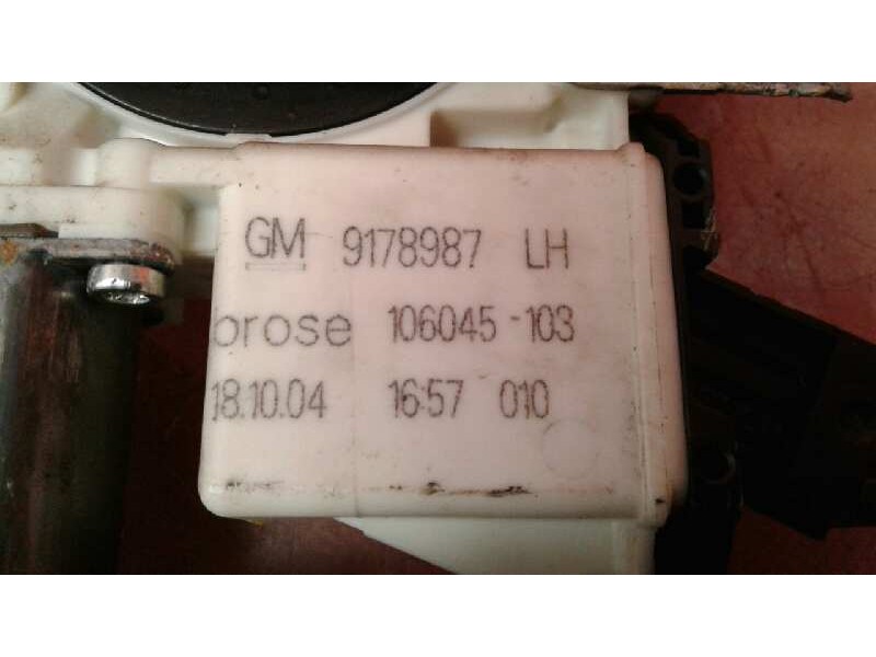 Recambio de elevalunas delantero izquierdo para opel vectra c caravan elegance referencia OEM IAM 9178987 9178987 