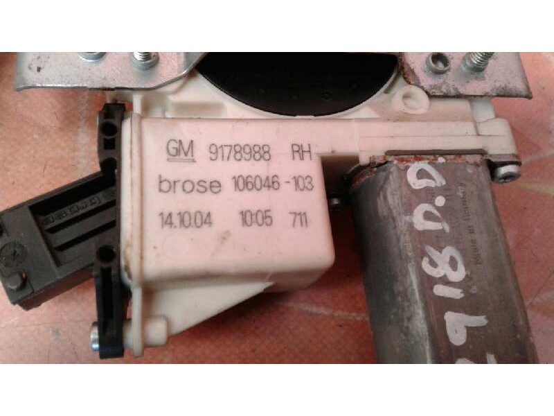 Recambio de elevalunas delantero derecho para opel vectra c caravan elegance referencia OEM IAM 9178988 9178988 