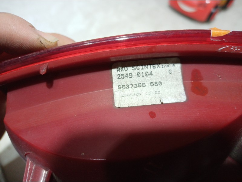 Recambio de piloto trasero izquierdo para citroën c5 break referencia OEM IAM 9637356 9637356 9637356