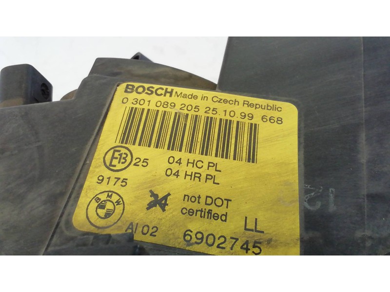 Recambio de faro izquierdo para bmw serie 3 berlina (e46) 320d referencia OEM IAM   