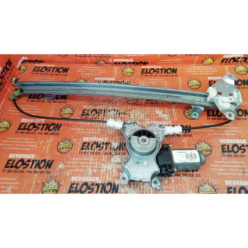Recambio de elevalunas trasero derecho para nissan navara pick-up (d40m) doble cab fe 4x4 referencia OEM IAM 400850  