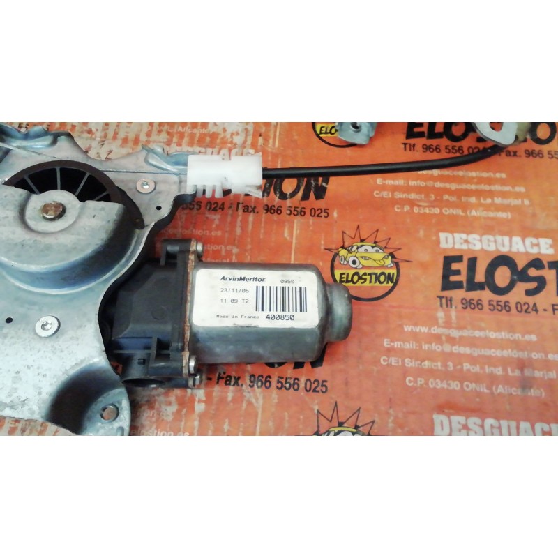 Recambio de elevalunas trasero derecho para nissan navara pick-up (d40m) doble cab fe 4x4 referencia OEM IAM 400850  