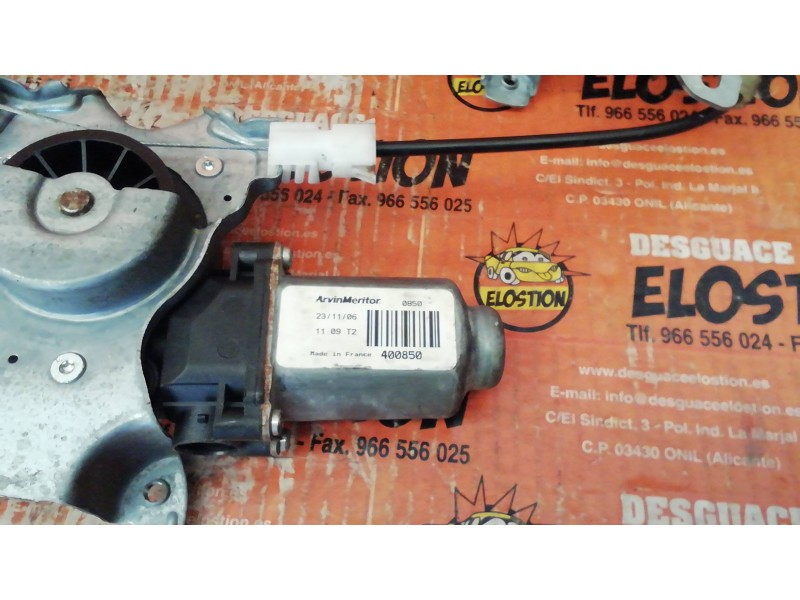 Recambio de elevalunas trasero derecho para nissan navara pick-up (d40m) doble cab fe 4x4 referencia OEM IAM 400850  