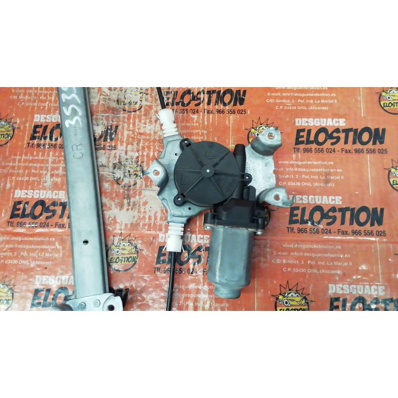 Recambio de elevalunas trasero derecho para nissan navara pick-up (d40m) doble cab fe 4x4 referencia OEM IAM 400850  