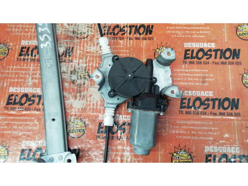 Recambio de elevalunas trasero derecho para nissan navara pick-up (d40m) doble cab fe 4x4 referencia OEM IAM 400850  