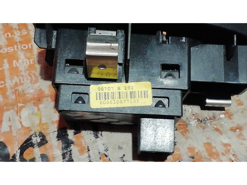 Recambio de mando elevalunas trasero derecho para fiat bravo (198) 1.9 active multijet referencia OEM IAM 802610877191 08707B191