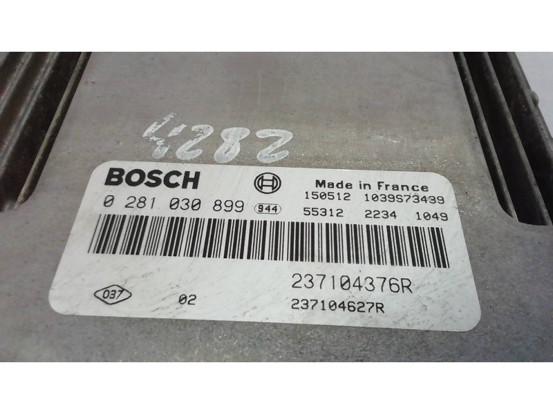 Recambio de centralita motor uce para renault captur helly hansen referencia OEM IAM 0281030899 0281030899 0281030899