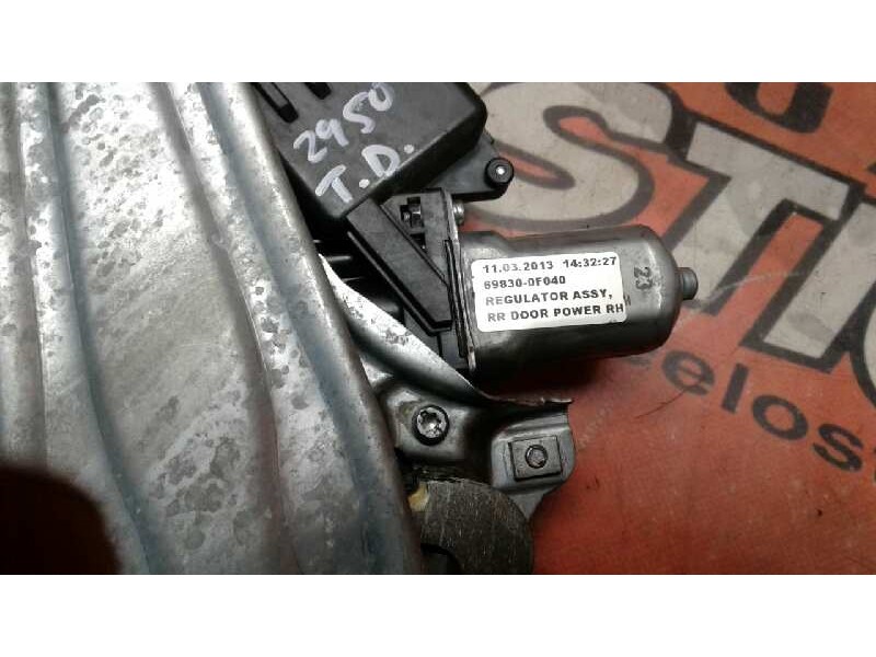 Recambio de elevalunas trasero derecho para toyota verso comfort referencia OEM IAM 698300F040 698300F040 698300F040