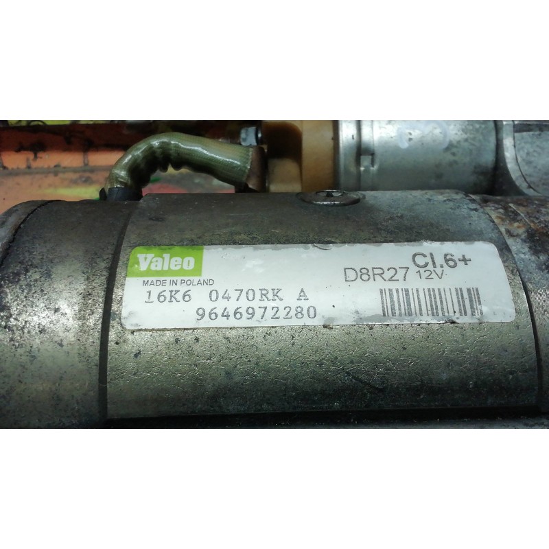 Recambio de motor arranque para fiat scudo combi (272) l2h1 120 multijet (5 pl.) referencia OEM IAM 9646972280  