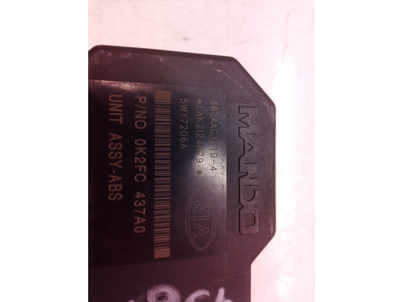 Recambio de abs para kia carens referencia OEM IAM 5WY7206A 5WY7206 362AAC1E10