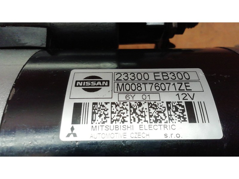 Recambio de motor arranque para nissan navara pick-up (d40m) doble cab fe 4x4 referencia OEM IAM 2330EB300  