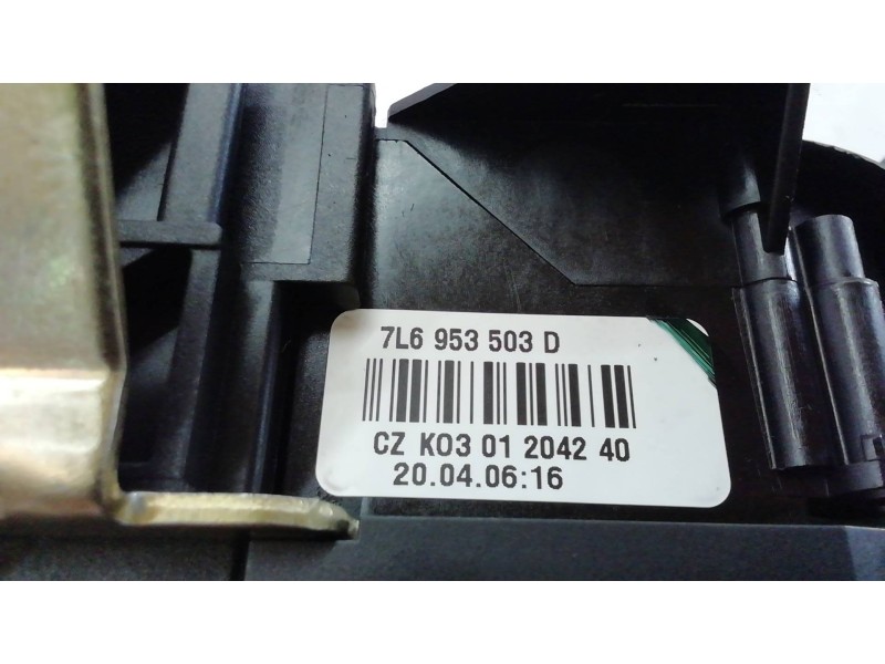 Recambio de mando multifuncion para volkswagen touareg (7la) tdi r5 referencia OEM IAM 7L6953549H 7L6953549 7L6953549