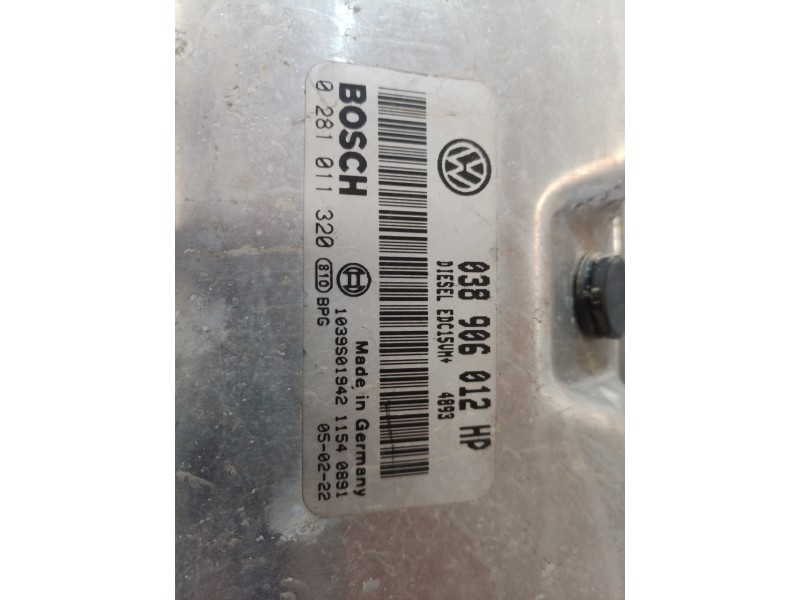 Recambio de centralita motor uce para seat ibiza (6l1) cool referencia OEM IAM 0281011320 0281011320 0281011320