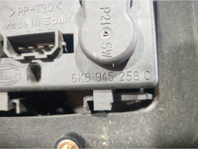 Recambio de piloto trasero derecho para seat ibiza (6k1) free sky referencia OEM IAM 6K6945258C 6K6945258C 964040