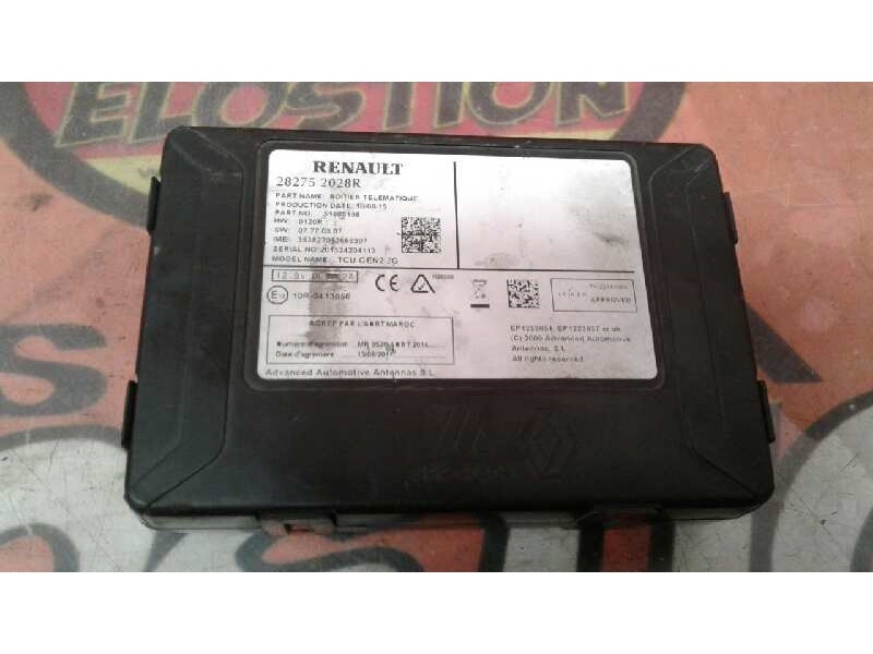 Recambio de modulo electronico para renault kangoo ii break referencia OEM IAM 282752028R 282752028R 282752028R