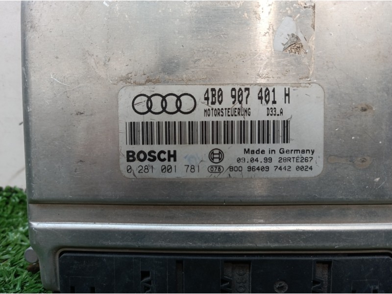 Recambio de centralita motor uce para audi a6 berlina (4b2) 2.5 v6 24v tdi referencia OEM IAM 4B0907401H 4B0907401H 28RTE267