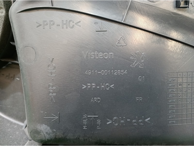 Recambio de guarnecido puerta trasera derecha para peugeot 208 active referencia OEM IAM 491100112854 491100112854 491100112853