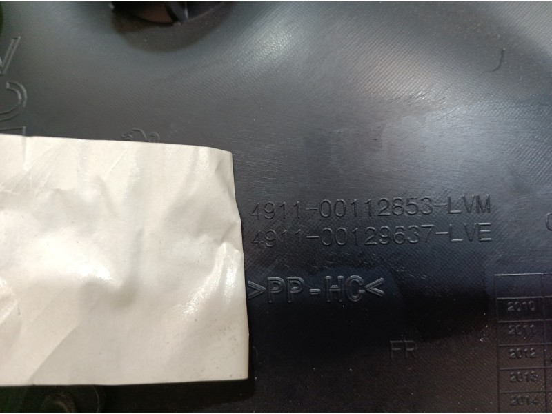 Recambio de guarnecido puerta trasera derecha para peugeot 208 active referencia OEM IAM 491100112854 491100112854 491100112853