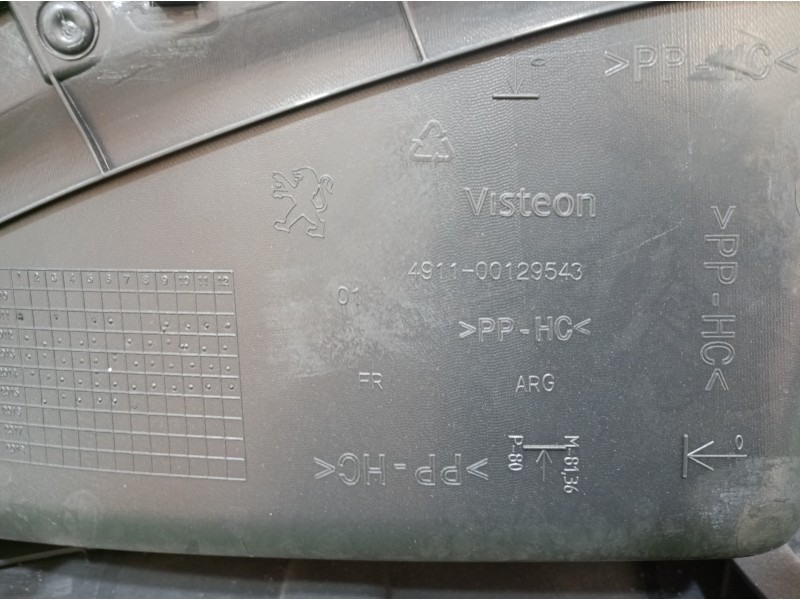 Recambio de guarnecido puerta trasera izquierda para peugeot 208 active referencia OEM IAM 491100129543 491100129543 49110012954