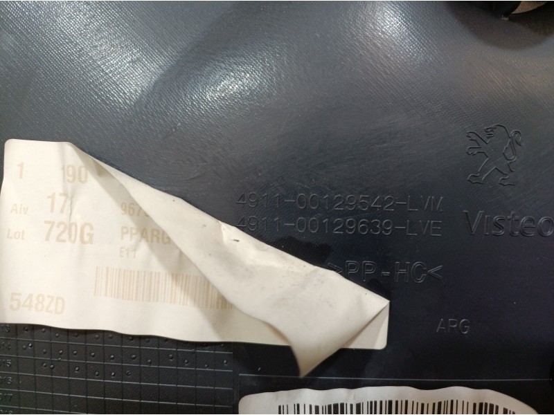 Recambio de guarnecido puerta trasera izquierda para peugeot 208 active referencia OEM IAM 491100129543 491100129543 49110012954