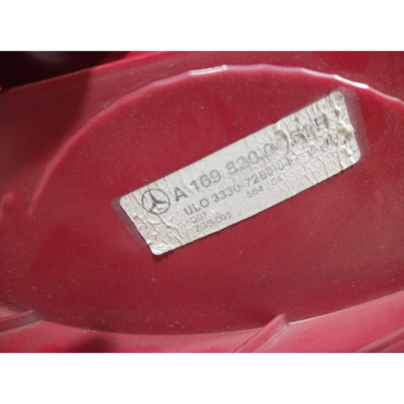 Recambio de piloto trasero derecho para mercedes-benz clase a (w169) a 160 cdi (169.006) referencia OEM IAM TRASERODERECHO TRASE