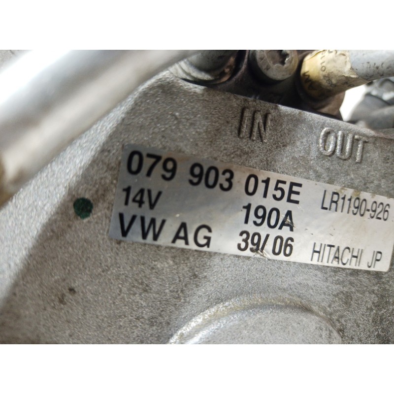 Recambio de alternador para audi a8 (4e2) 4.2 v8 32v fsi referencia OEM IAM 079903015E 079903015E 079903015