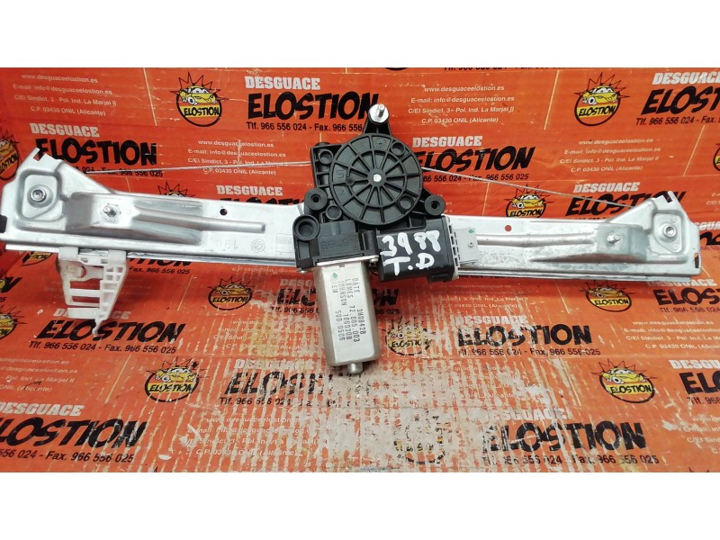 Recambio de elevalunas trasero derecho para fiat bravo (198) 1.9 active multijet referencia OEM IAM   