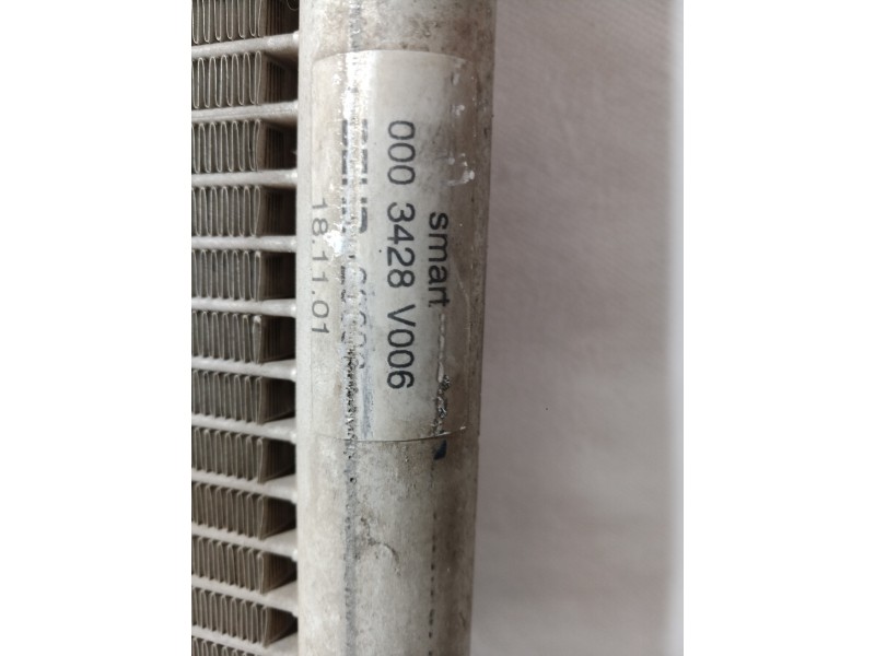 Recambio de radiador agua para smart coupe referencia OEM IAM   