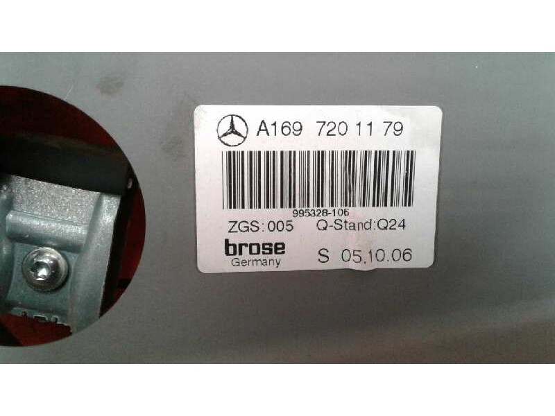 Recambio de motor elevalunas delantero izquierdo para mercedes-benz clase a (w169) a 160 cdi (169.006) referencia OEM IAM A16972