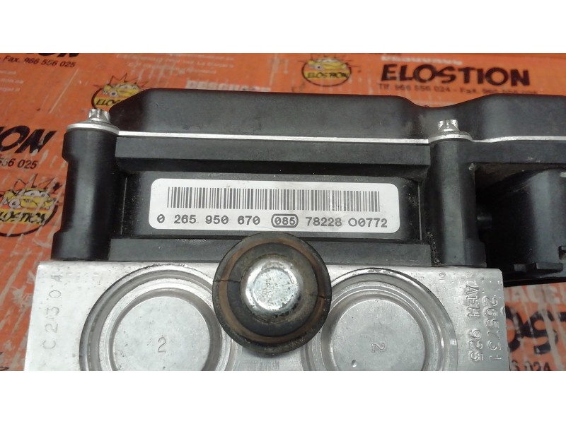 Recambio de abs para fiat bravo (198) 1.9 active multijet referencia OEM IAM 517896790265235291 070329021288 0265950670