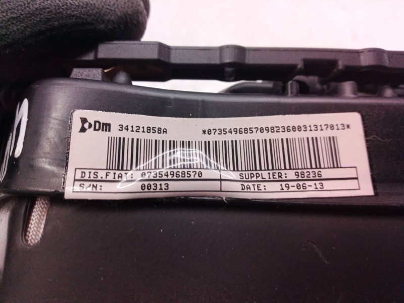 Recambio de airbag volante para fiat doblo active referencia OEM IAM 34121858A 34121858A 07354968570