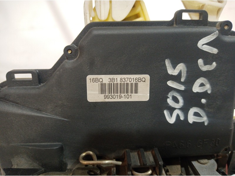 Recambio de cerradura puerta delantera derecha para seat ibiza (6l1) sport rider referencia OEM IAM 837016BQ 837016BQ 16BQ3B1