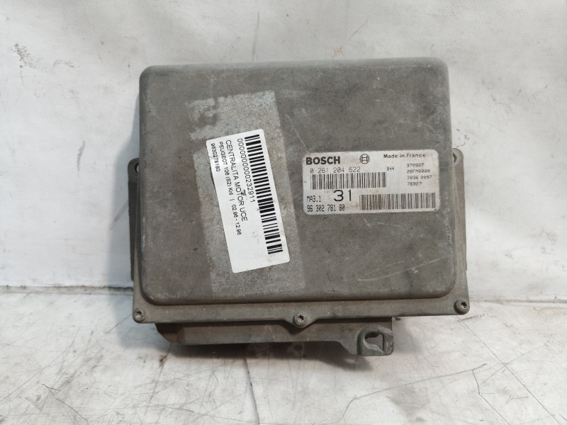 Recambio de centralita motor uce para peugeot 106 (s2) kid referencia OEM IAM 9630278180 9630278180 0261204622