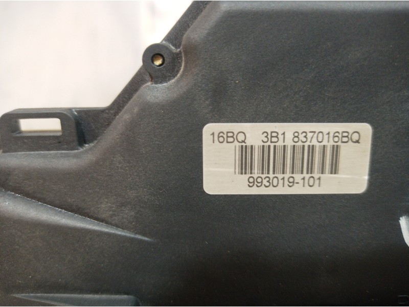 Recambio de cerradura puerta delantera derecha para seat ibiza (6l1) sport rider referencia OEM IAM 837016BQ 837016BQ 16BQ3B1