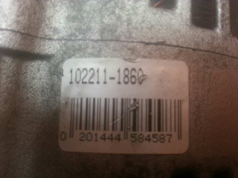 Recambio de alternador para honda cr-v (rd1/3) 2.0 16v cat referencia OEM IAM 1022111860 1022111860 1022111860