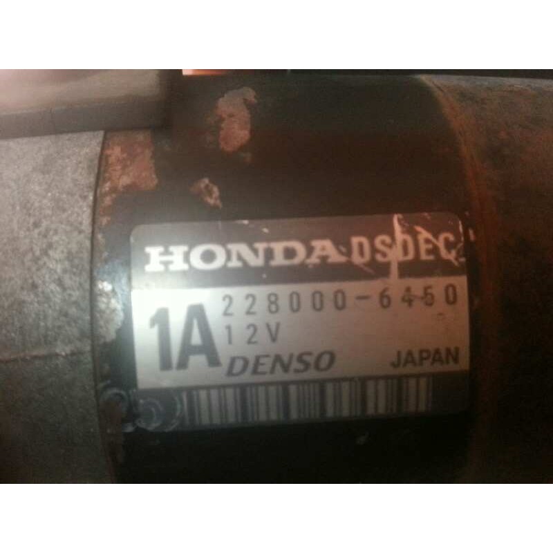 Recambio de motor arranque para honda cr-v (rd1/3) 2.0 16v cat referencia OEM IAM 2280006450 2280006450 