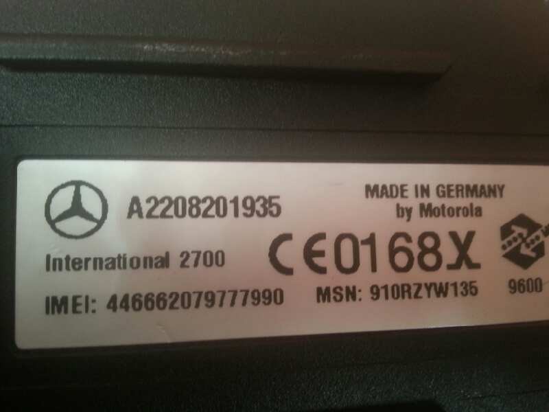 Recambio de modulo electronico para mercedes-benz clase s (w220) berlina referencia OEM IAM A2208201935 A2208201935 