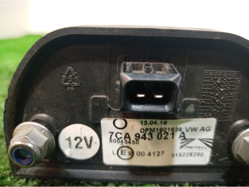 Recambio de piloto matricula para volkswagen crafter caja cerrada 2.0 tdi referencia OEM IAM 7CA943021A 7CA943021A 7CA943021A