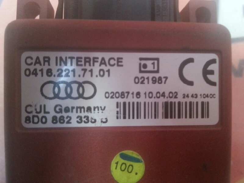 Recambio de modulo electronico para audi a4 berlina (8e) referencia OEM IAM 8D0862335B 8D0862335B 