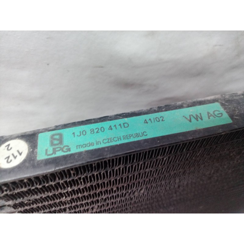 Recambio de condensador / radiador aire acondicionado para volkswagen golf iv berlina (1j1) referencia OEM IAM 1J0820411D 1J0820