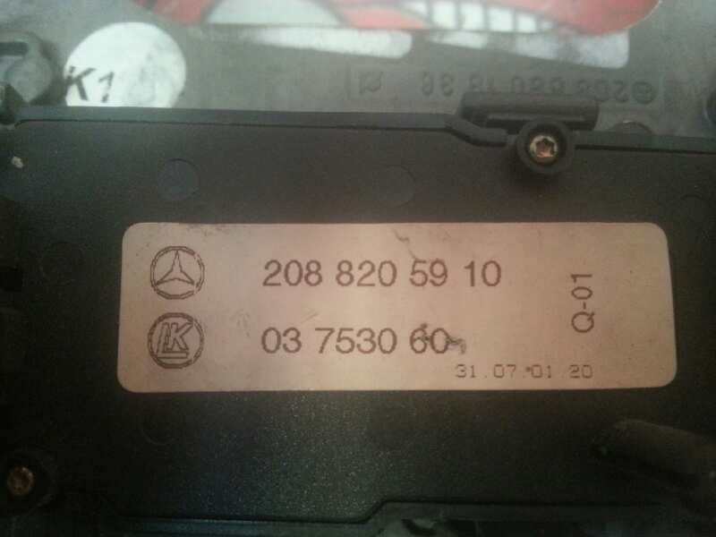 Recambio de mando elevalunas delantero izquierdo para mercedes-benz clase clk (w208) coupe referencia OEM IAM 2088205910 0375306