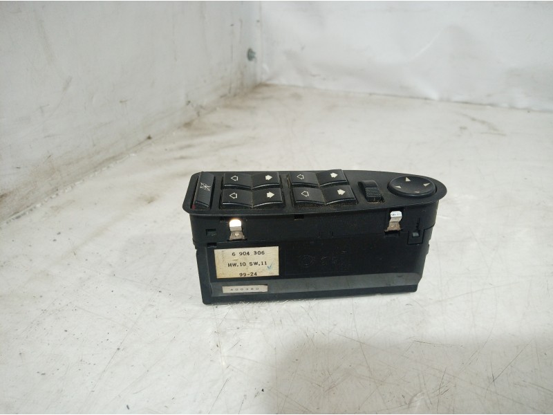 Recambio de mando elevalunas delantero izquierdo para bmw serie 5 berlina (e39) 525td referencia OEM IAM 6904306 6904306 6904306